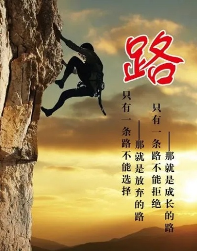 励志人生，坎坷之路，语录相伴前行