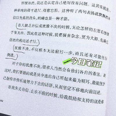 书籍摘抄美学之旅，汲取励志力量