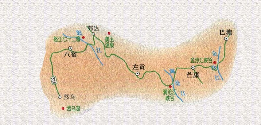 巴塘景区十大美景探秘，自然与文化交融的最美胜地