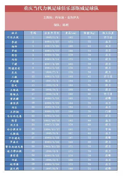 重庆斯威足球队世界杯赛场表现与排名深度解析