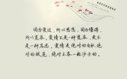 爱情与励志，经典摘抄与语录荟萃