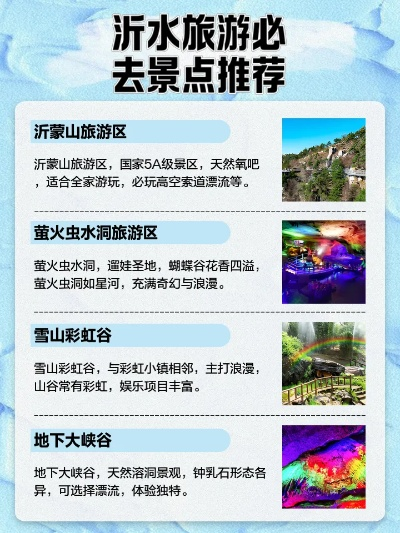 沂水旅游打卡指南，探访绝美自然风光与人文魅力