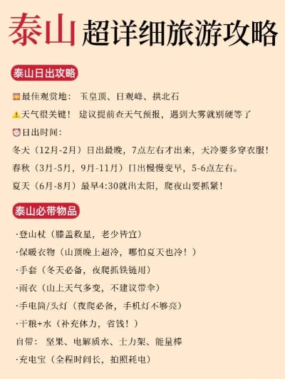 泰山冬季旅游攻略，最新出行指南
