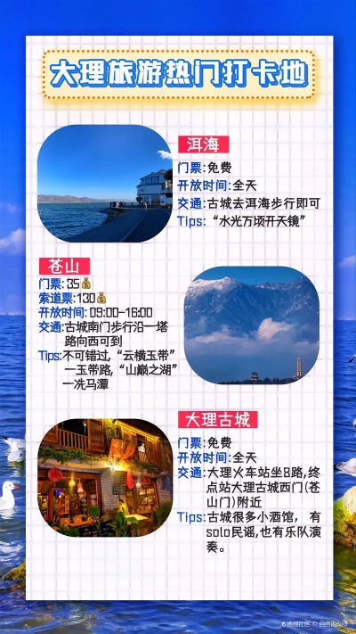 荆门至大理旅游攻略，揭秘大理的绝美风光与神秘魅力