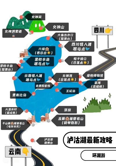 泸沽湖环湖攻略揭秘，探寻神秘女儿国之旅